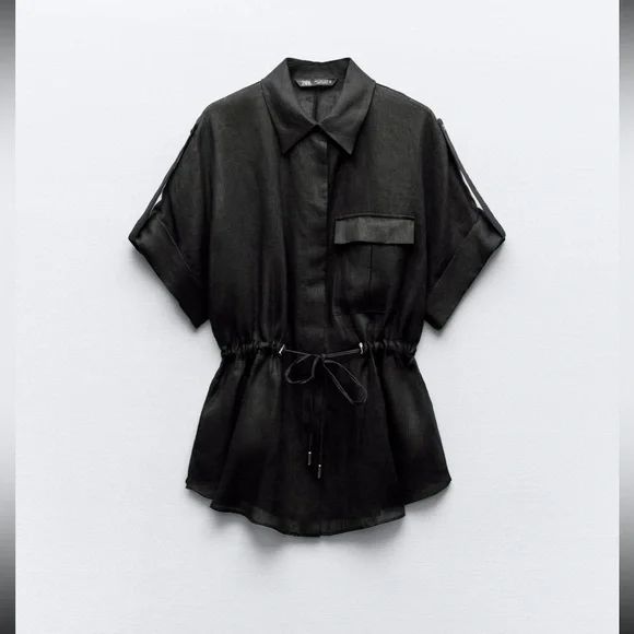 Linen coord set. - Picture 2 of 4